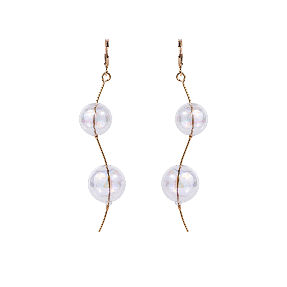EARRINGS HALO COLLECTION WAVE