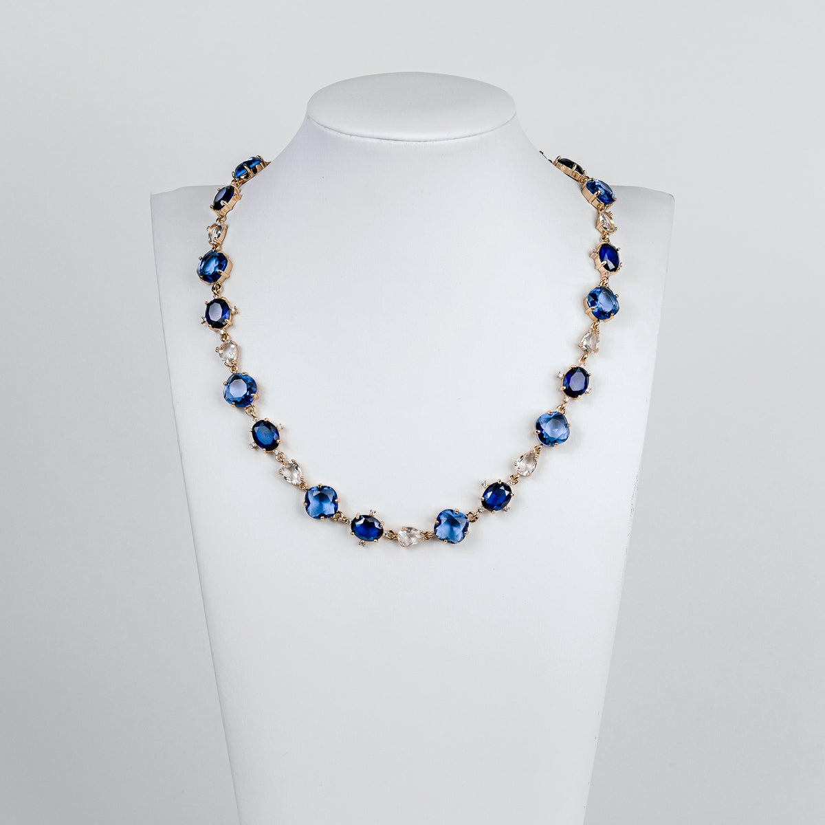 NECKLACE ANASTASIA COLLECTION BLUE SEA