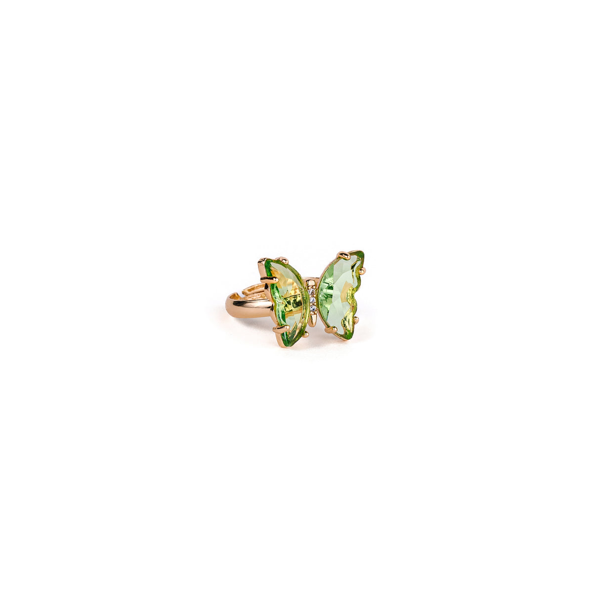 RING BUTTERFLIES GREEN