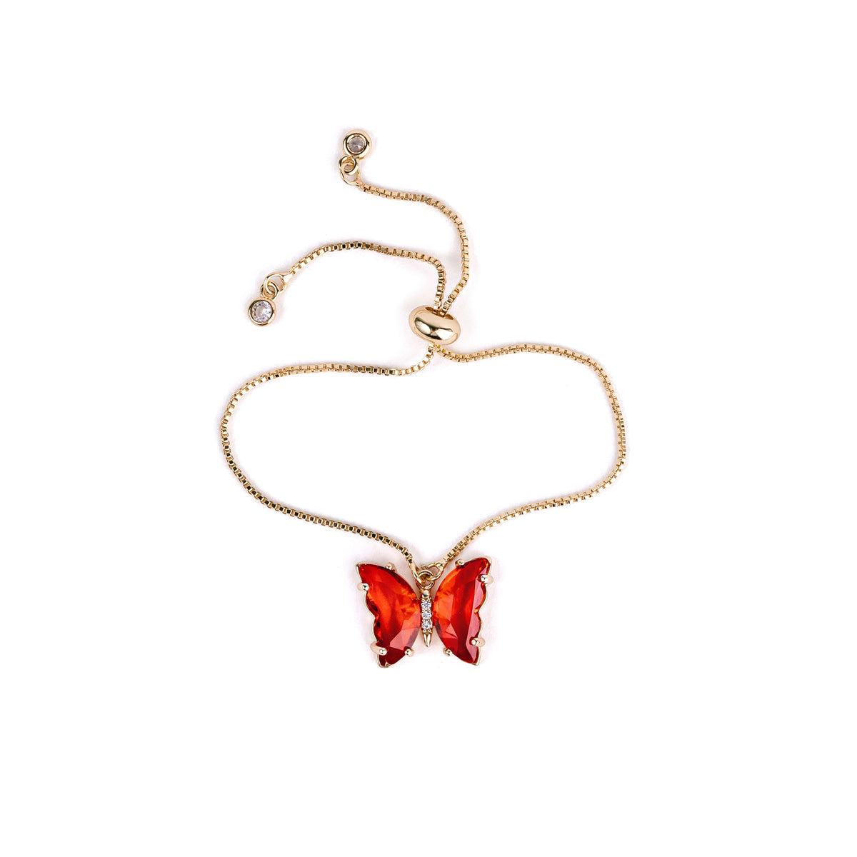 BRACELET BUTTERFLY RED