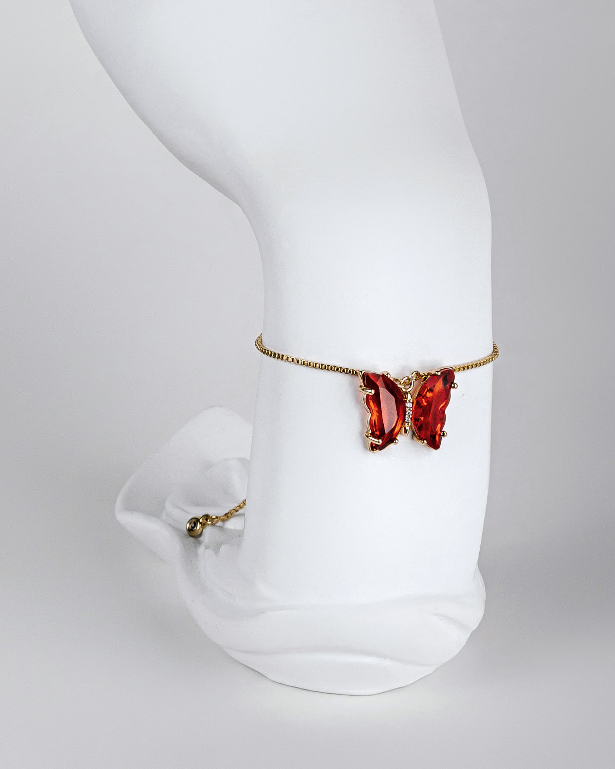 BRACELET BUTTERFLY RED