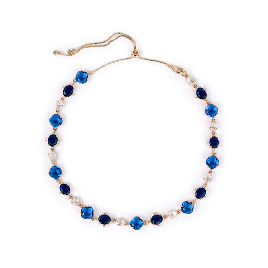 NECKLACE ANASTASIA COLLECTION BLUE SEA
