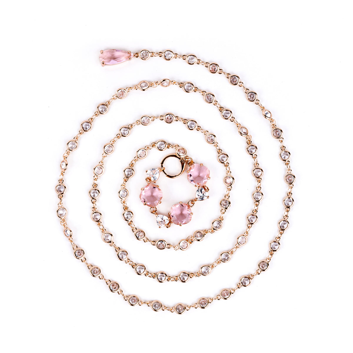 NECKLACE LOVE COLLECTION PINK