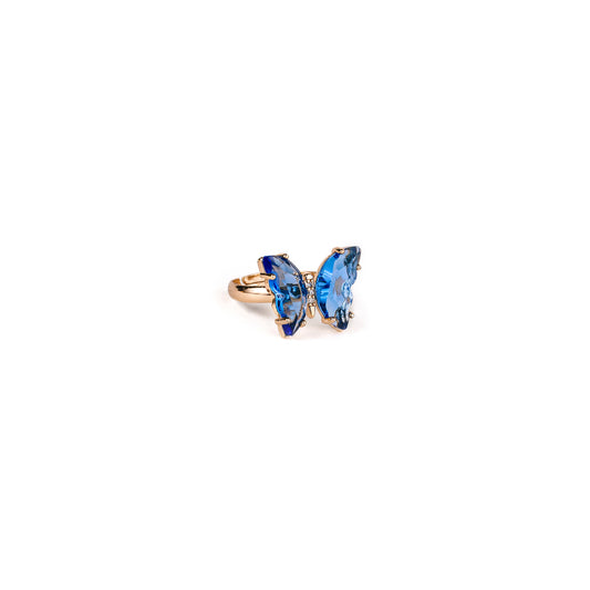 RING BUTTERFLIES BLUE