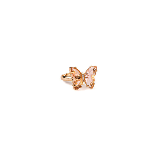 RING BUTTERFLIES PINK