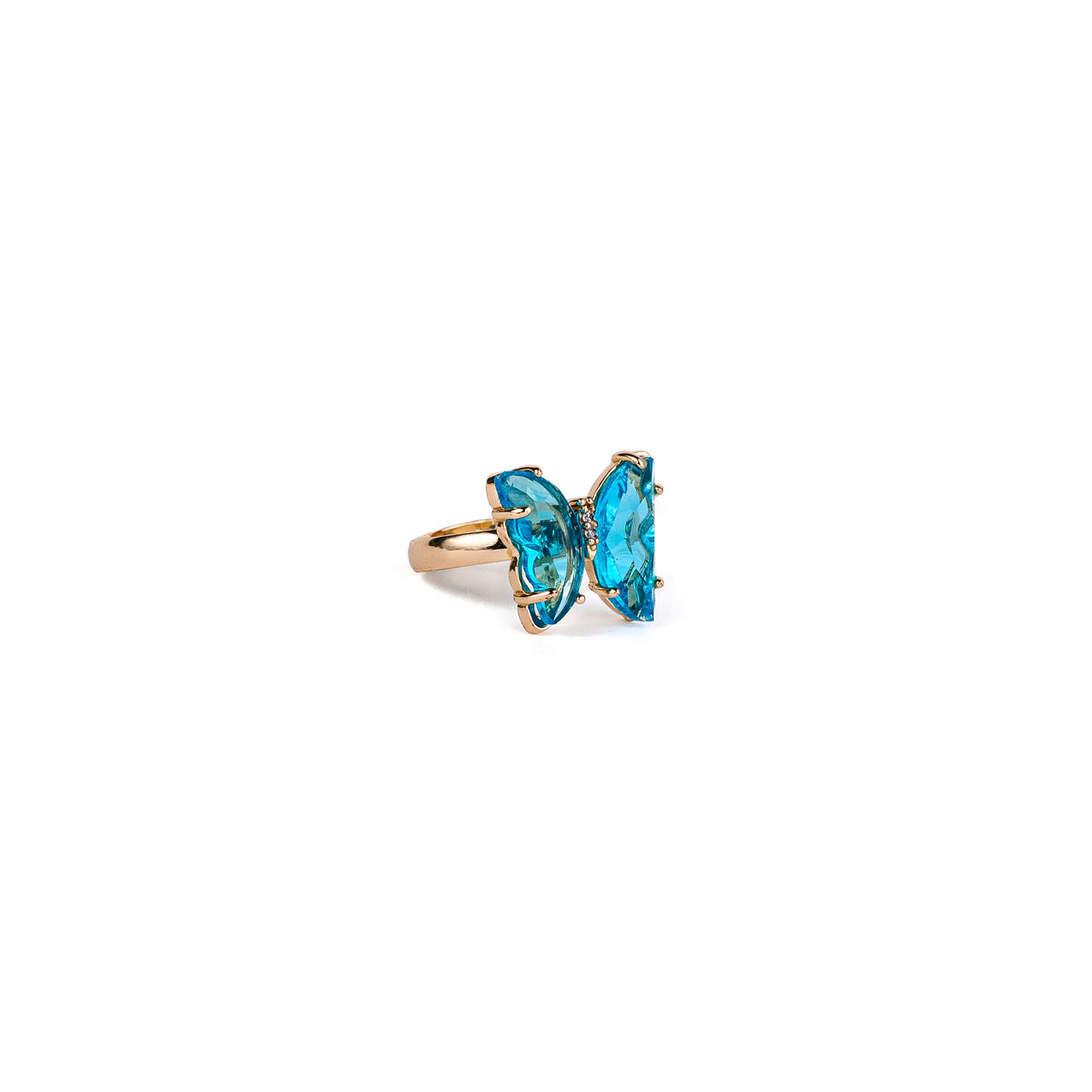 RING BUTTERFLIES AZURE