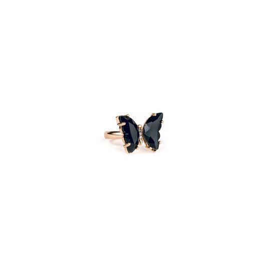 RING BUTTERFLIES BLACK